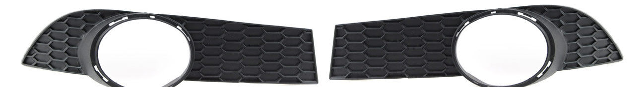 Front, Driver and Passenger Side Fog Light Trims, Primed, Hatchback, 4 Cyl., 1.6L Engine