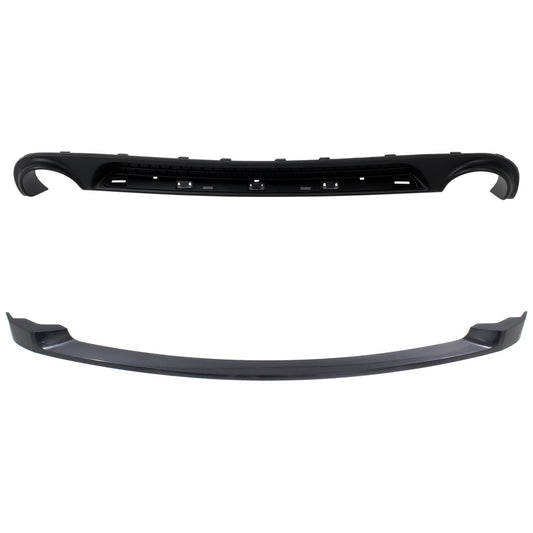 2-Piece Kit Rear, Upper and Lower Bumper Trim, Primed, Includes (1) Valance and (1) Bumper Trim