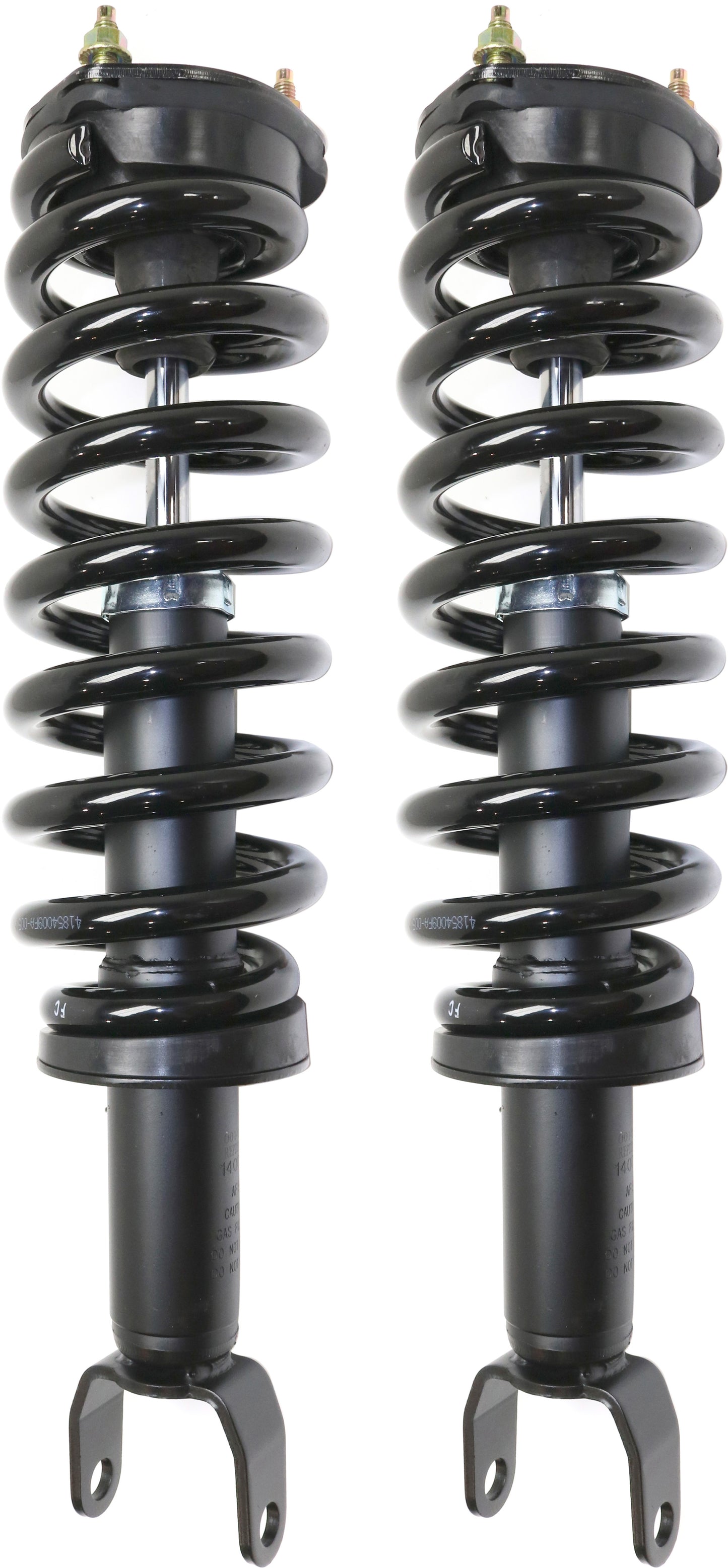 Передняя стойка со стороны водителя и пассажира, полностью загруженная, пикап с двойной кабиной/пикап со стандартной кабиной, полный привод