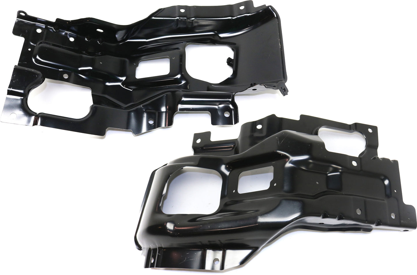 Front, Driver and Passenger Side Bumper Brackets, Impact Bar
