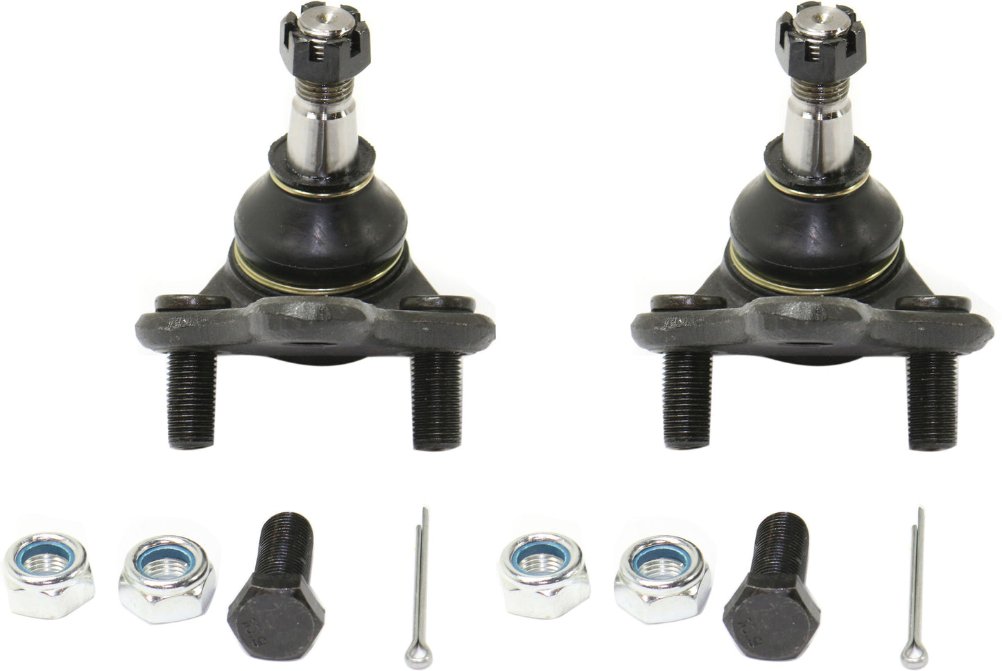 Front, Driver and Passenger Side, Lower Ball Joints