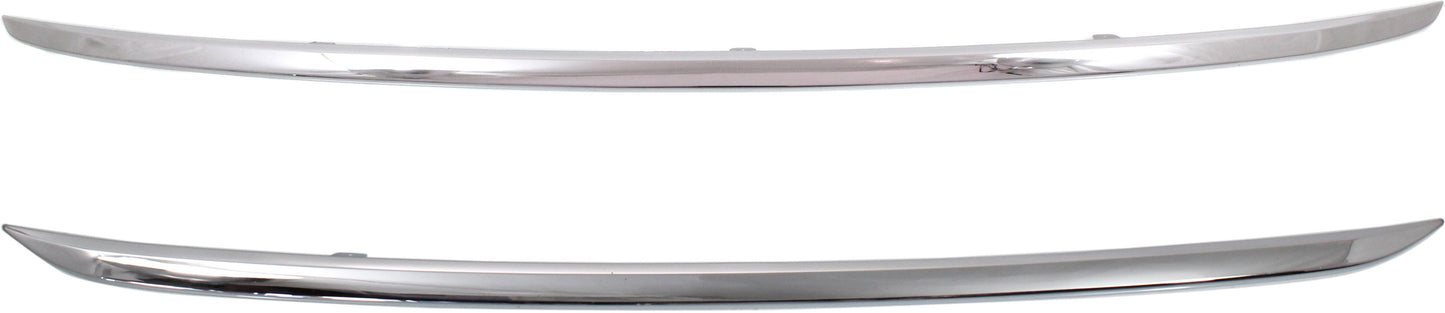 Upper and Lower Grille Trim, Chrome, Center lower molding, Canada, Mexico or USA Built Vehicle, CAPA CERTIFIED