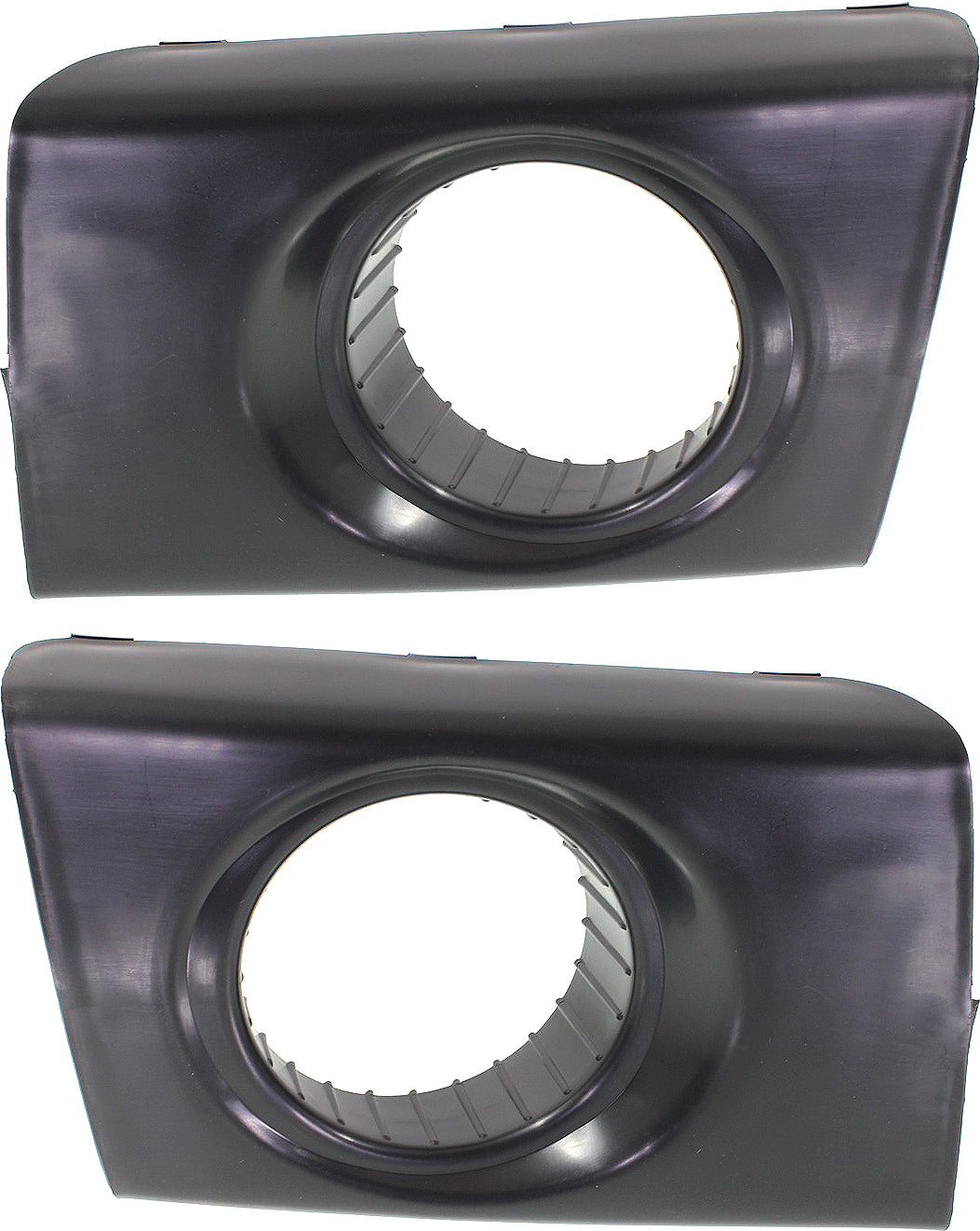 Front, Driver and Passenger Side Fog Light Trims, Primed