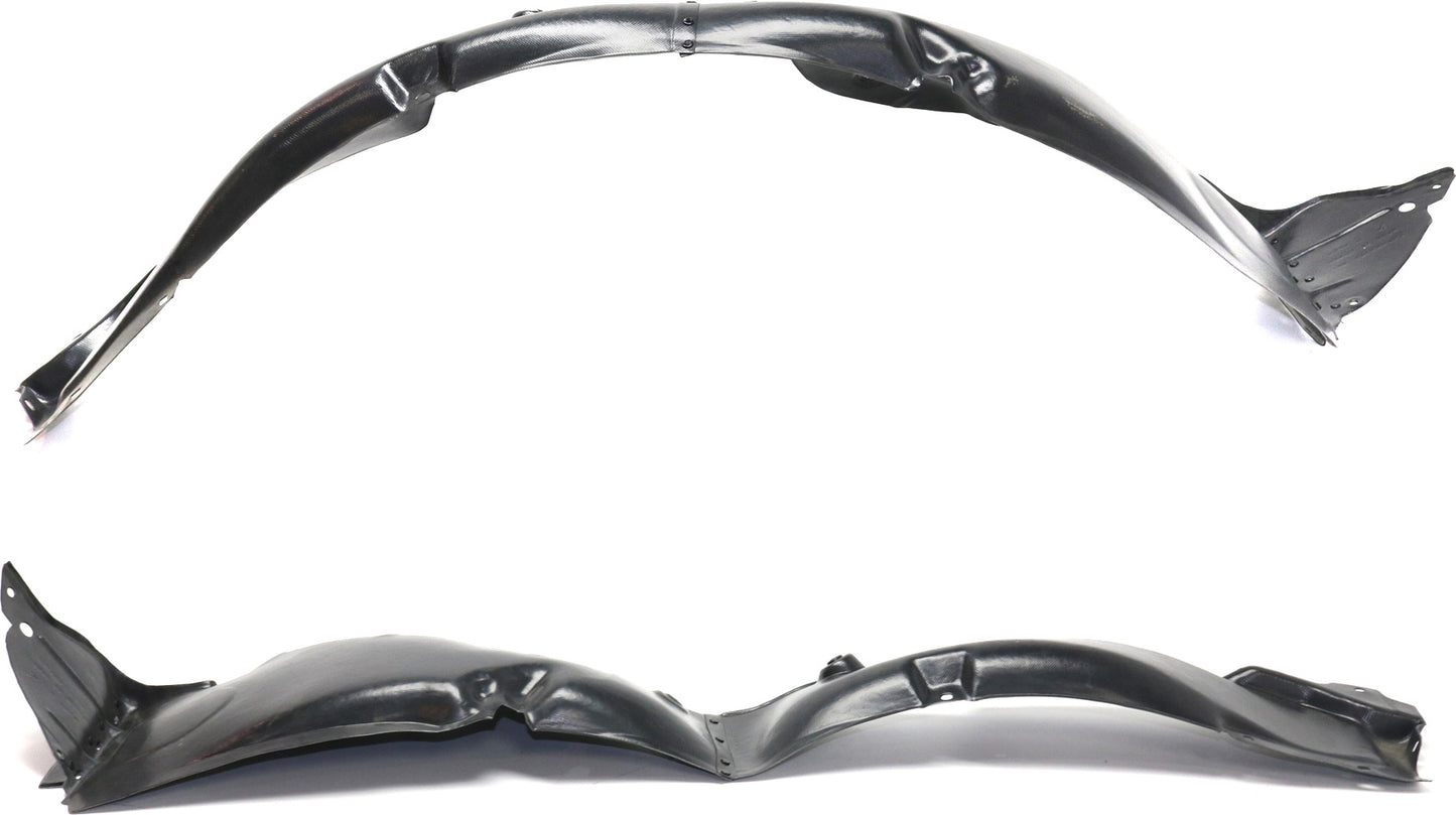 Передний подкрылок со стороны водителя и пассажира