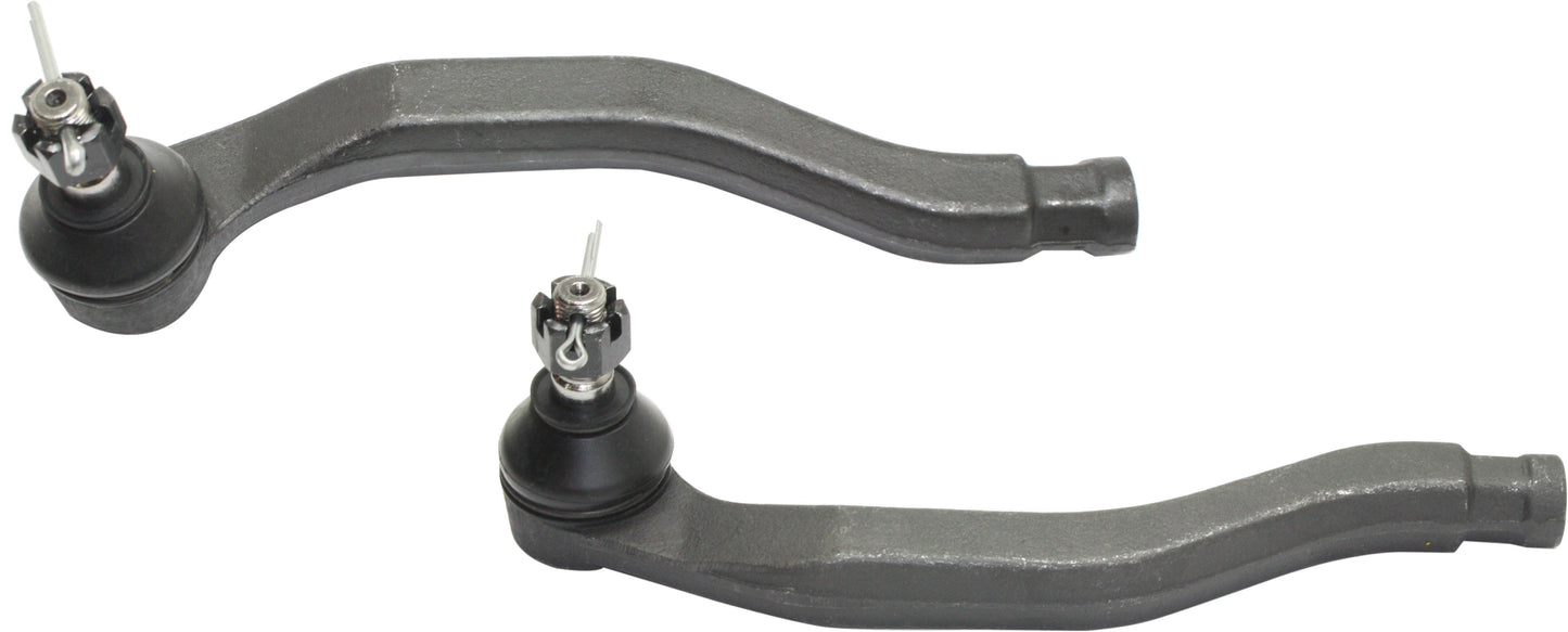 Front, Driver and Passenger Side, Outer Tie Rod Ends