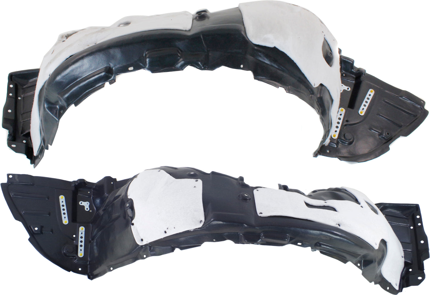 Передние подкрылки со стороны водителя и пассажира, с пакетом F Sport, без изоляционной пены