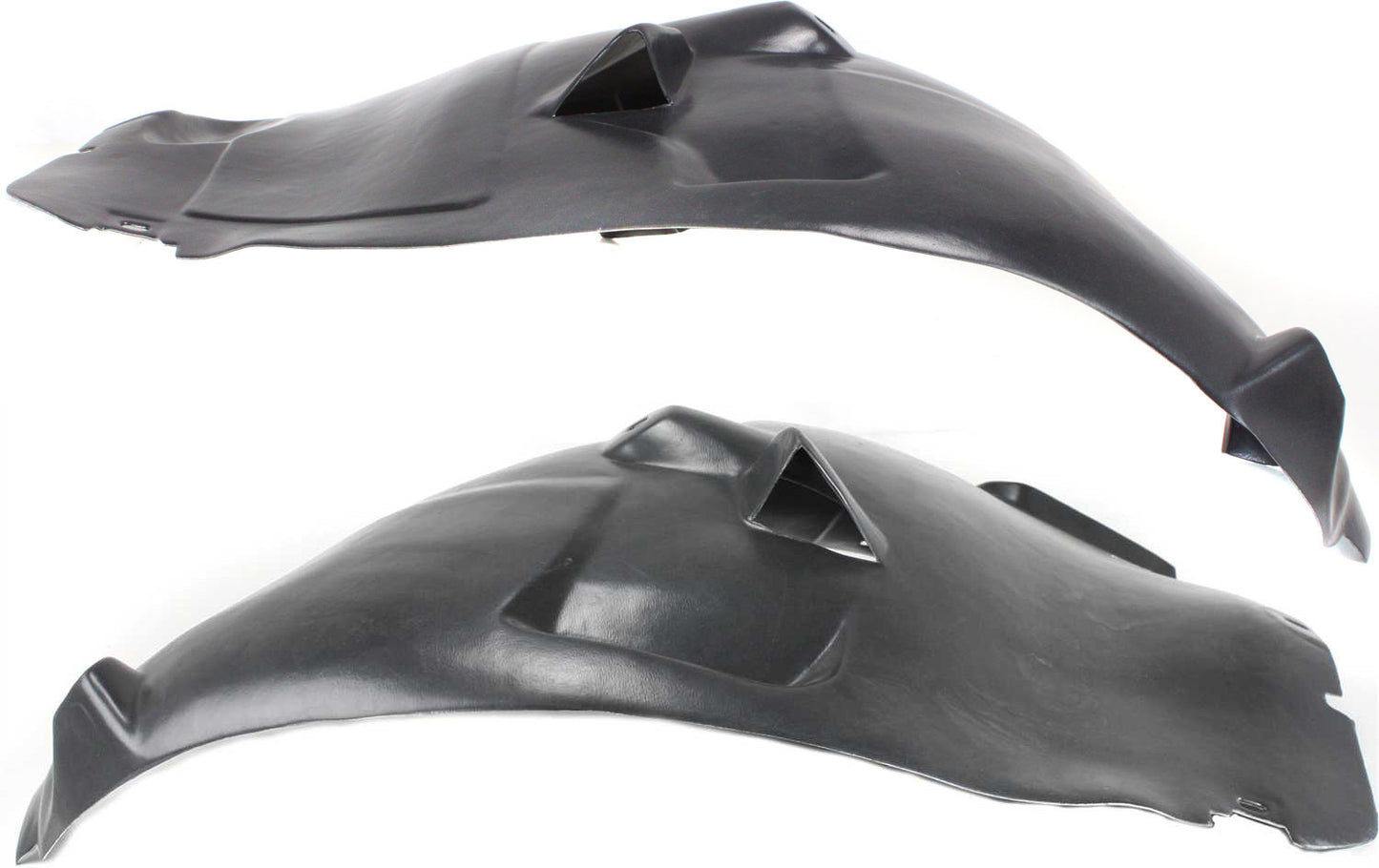 Front, Driver and Passenger Side, Rear Section, Fender Liner