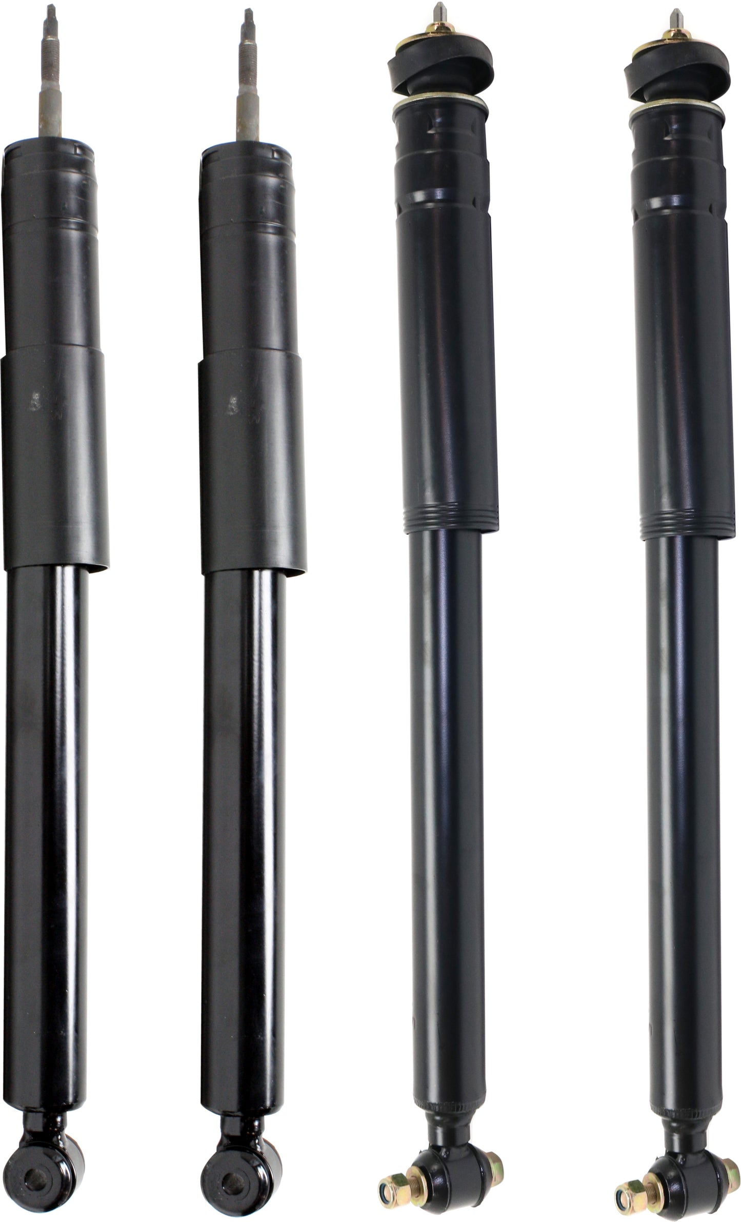 Front and Rear, Driver and Passenger Side Shock