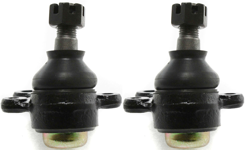 Передние, со стороны водителя и пассажира, нижние шаровые шарниры