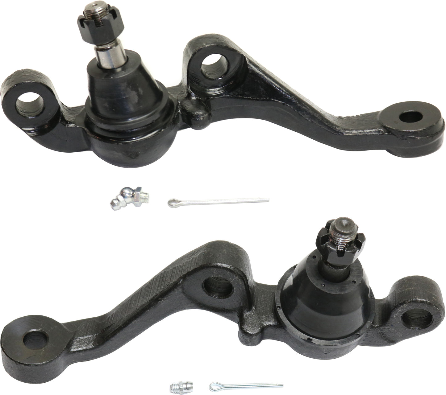 Front, Driver and Passenger Side, Lower Ball Joints