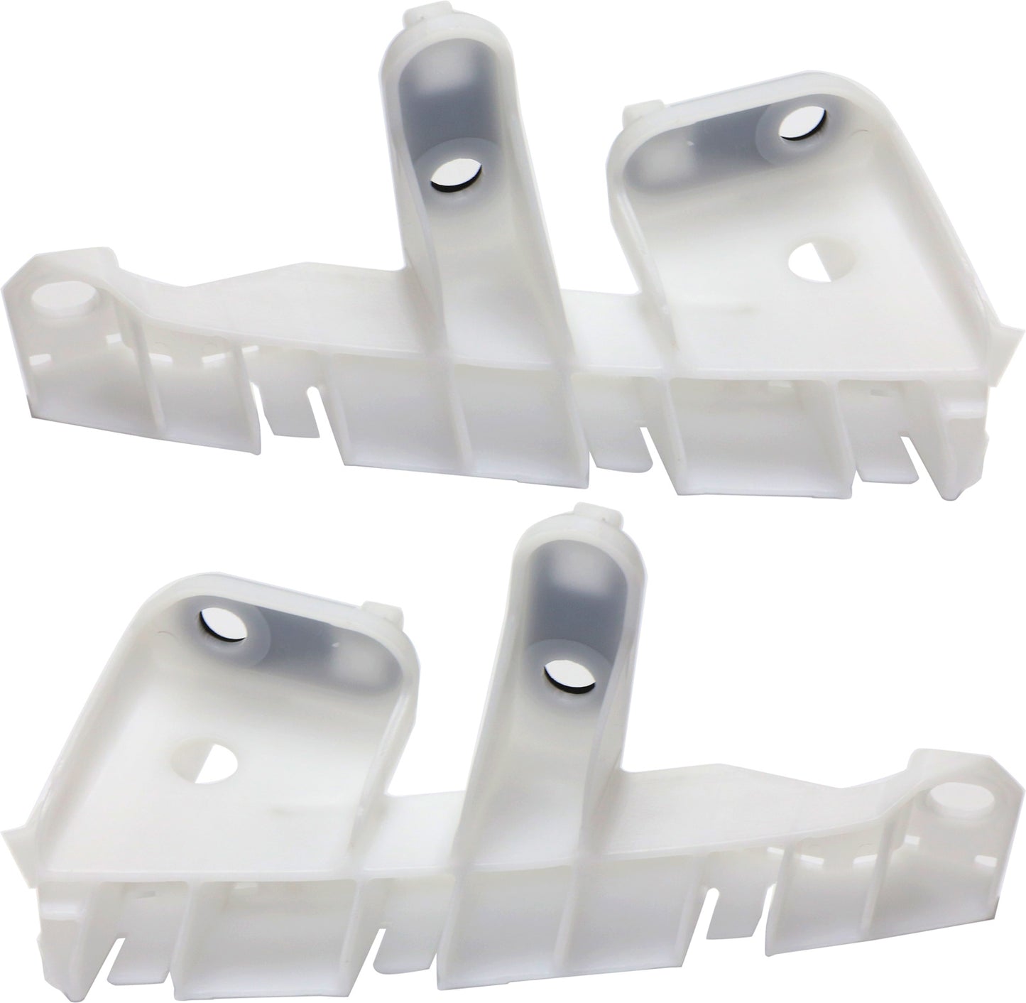 Rear, Driver and Passenger Side, Upper Bumper Brackets