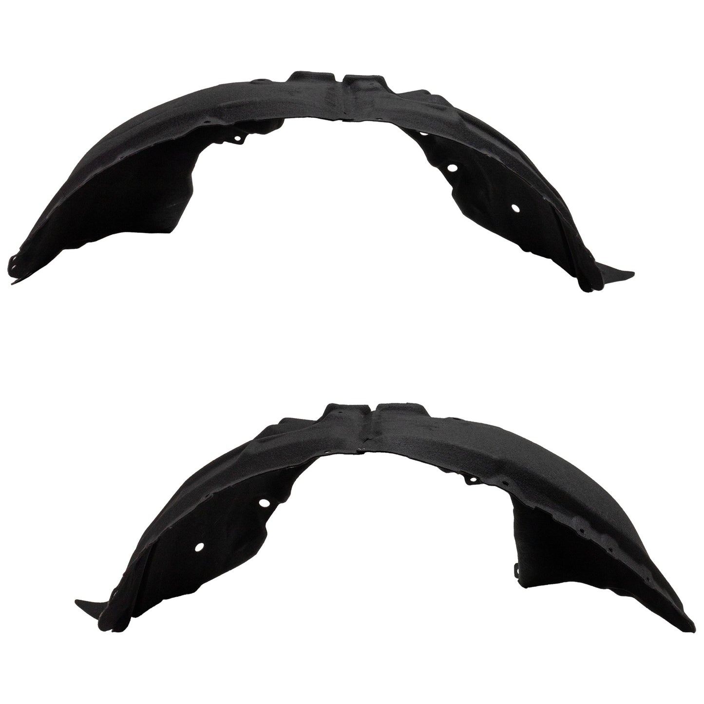 Front, Driver and Passenger Side, Fender Liner