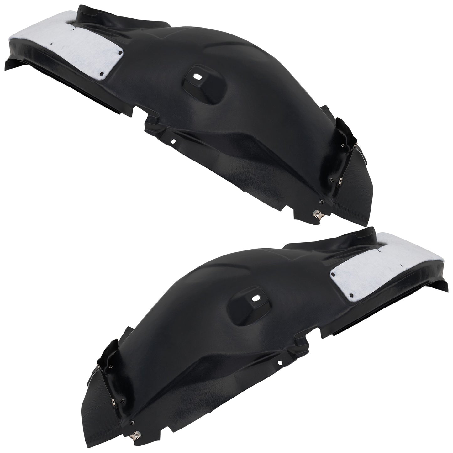 Front, Driver and Passenger Side, Fender Liner