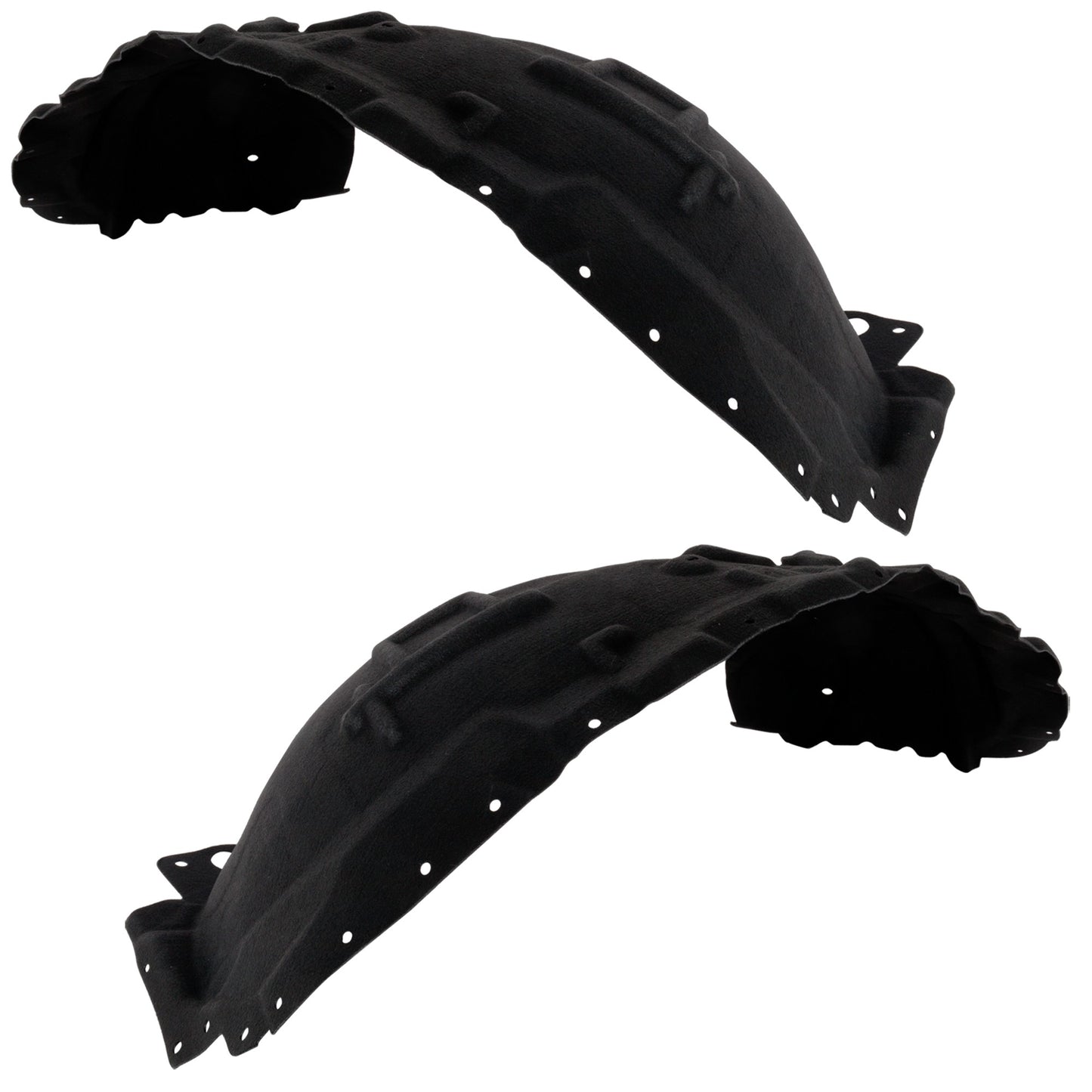 Front, Driver and Passenger Side, Fender Liner