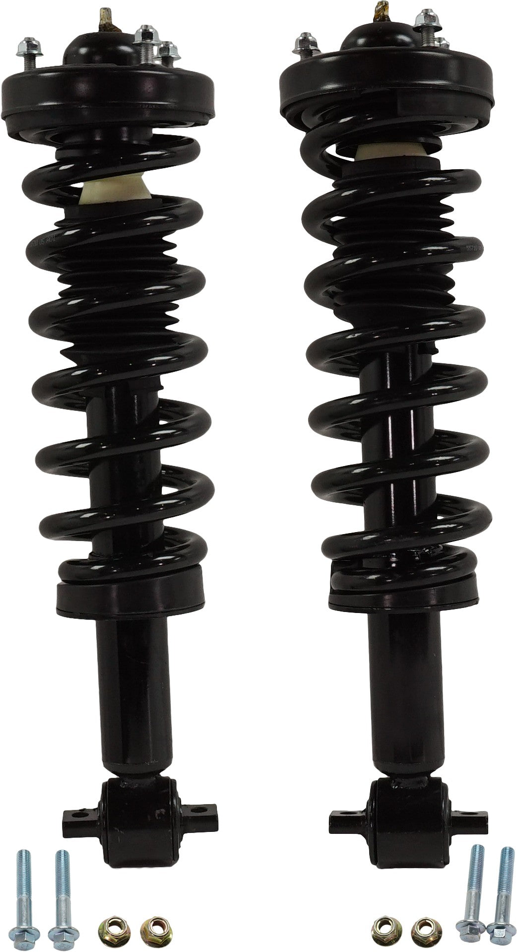 Front, Driver and Passenger Side Fully Loaded Strut, RWD