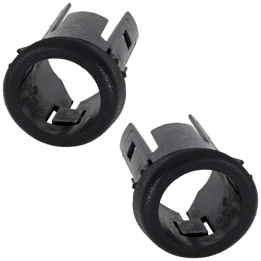 Rear, Driver and Passenger Side, Outer Bumper Brackets, Sensor Bracket