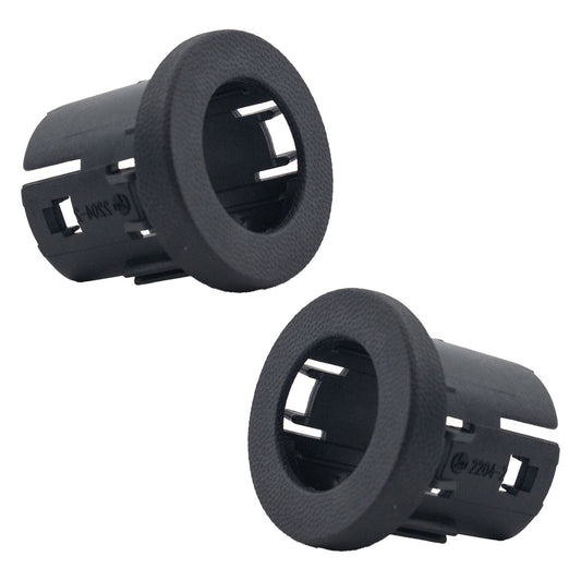 Rear, Driver and Passenger Side, Outer Bumper Brackets, Sensor Bracket