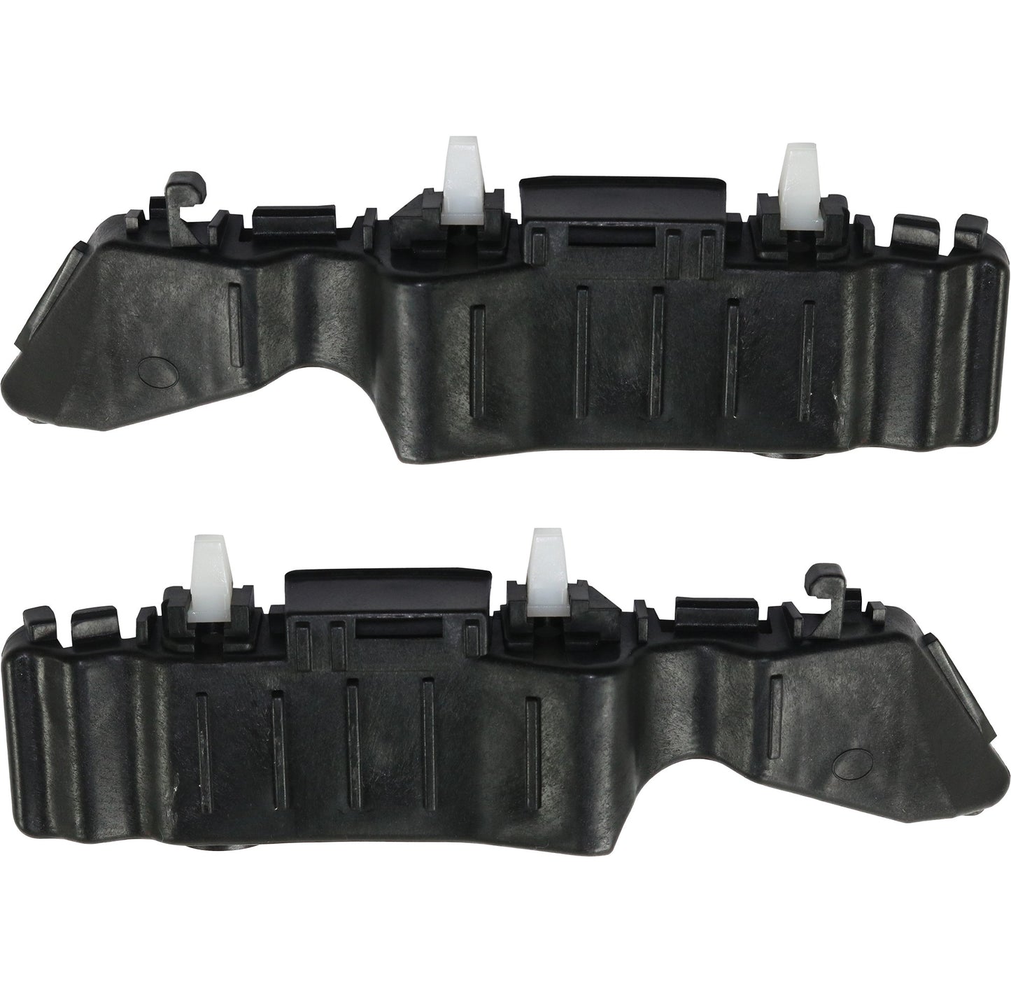 Front, Driver and Passenger Side, Upper Bumper Brackets