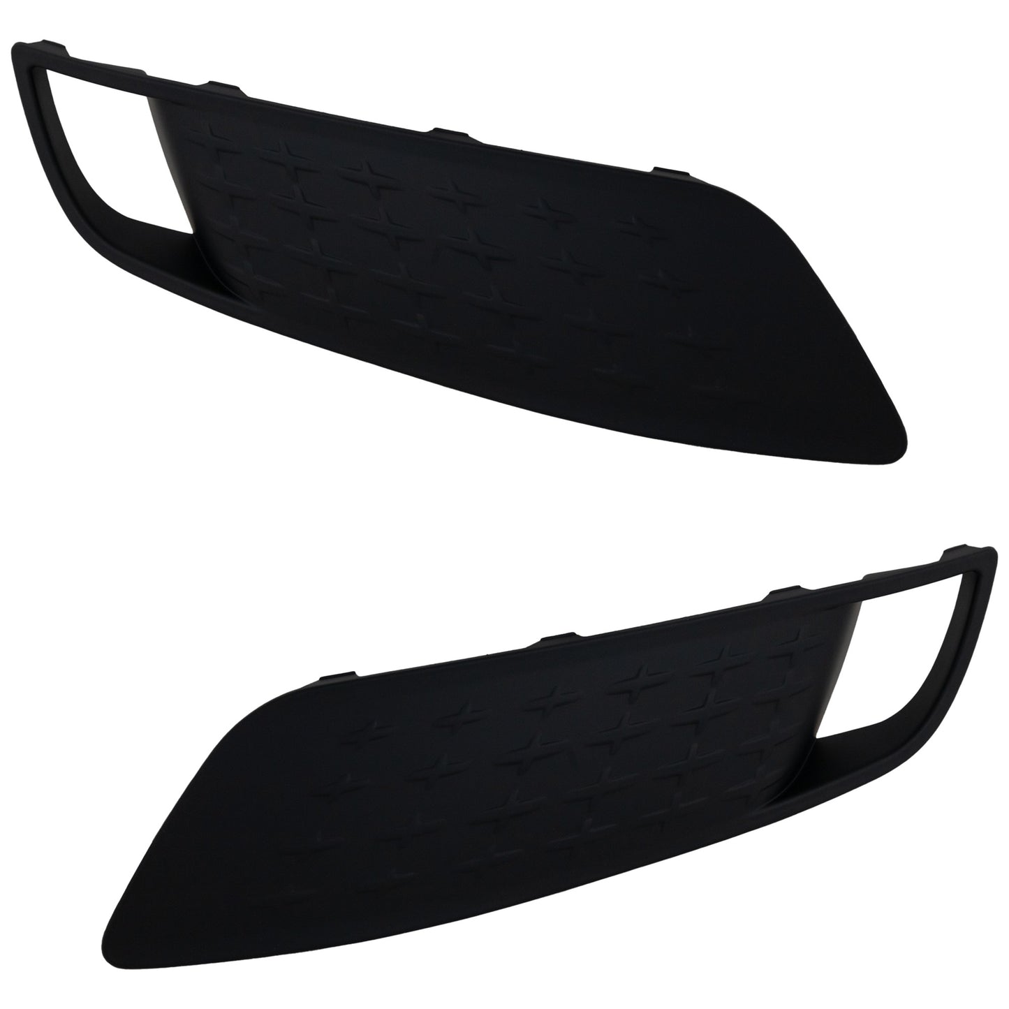 Решетки бампера спереди, со стороны водителя и пассажира, грунтованные