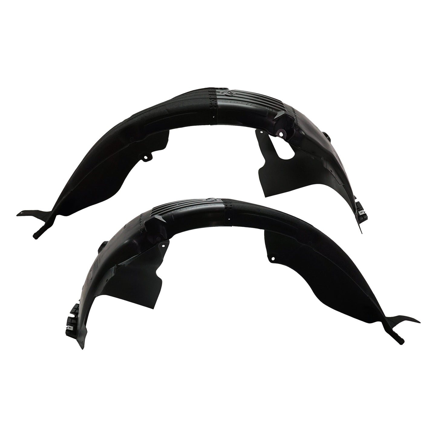 Front, Driver and Passenger Side, Fender Liner