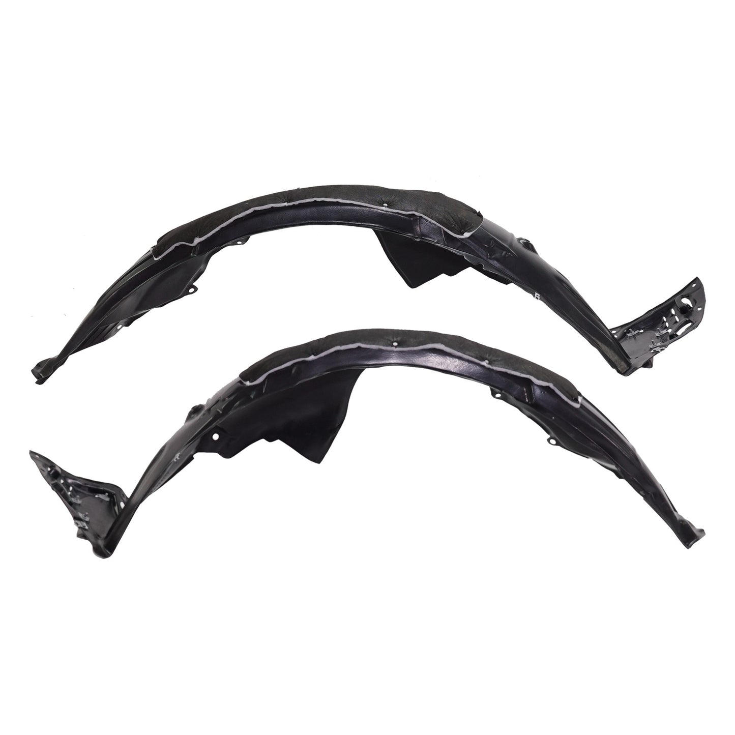 Front, Driver and Passenger Side Fender Liners, Sport/Sport Touring Models, Hatchback