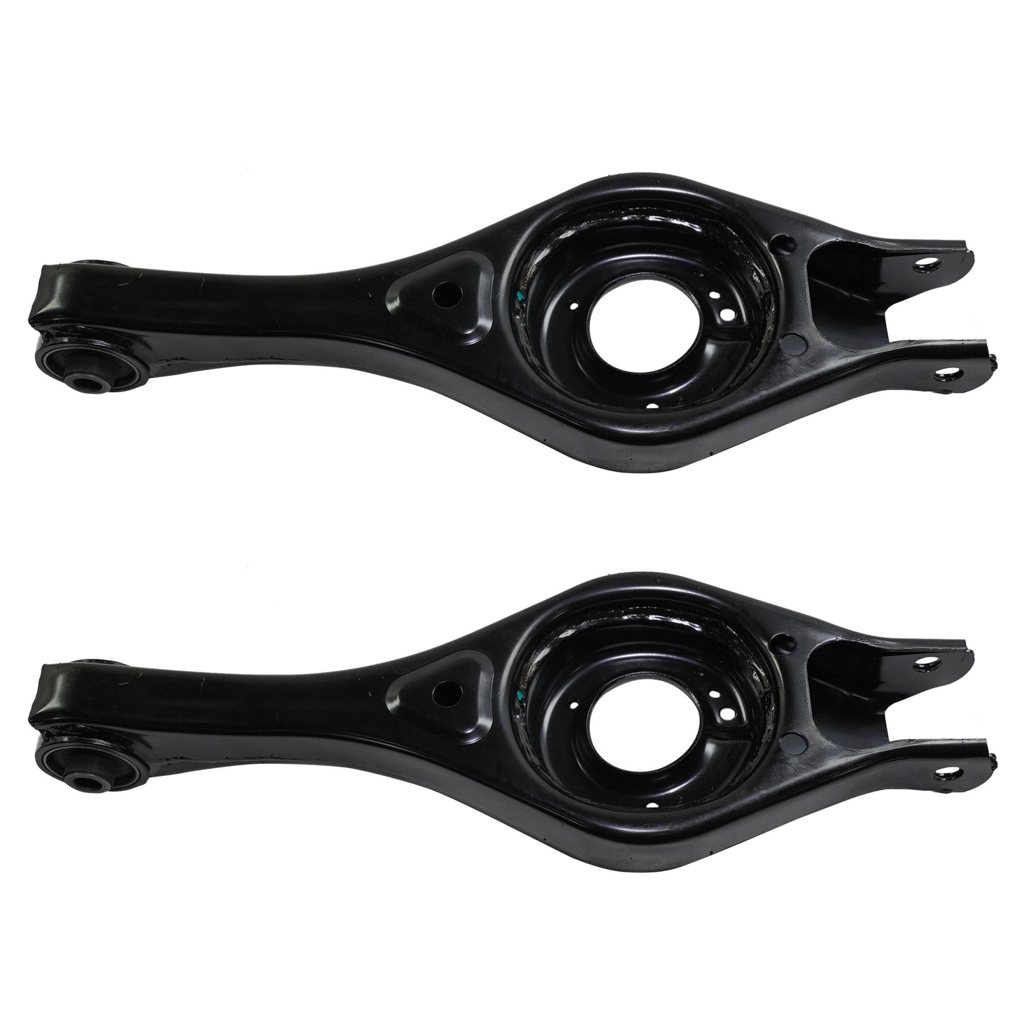 Rear, Driver and Passenger Side, Lower, Rearward Control Arms