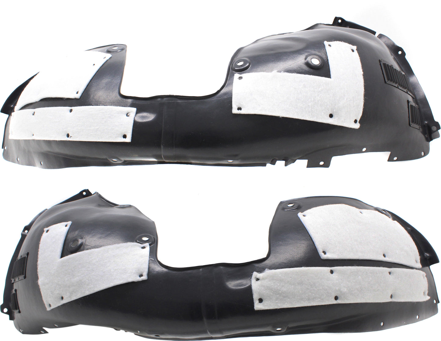 Front, Driver and Passenger Side, Fender Liner