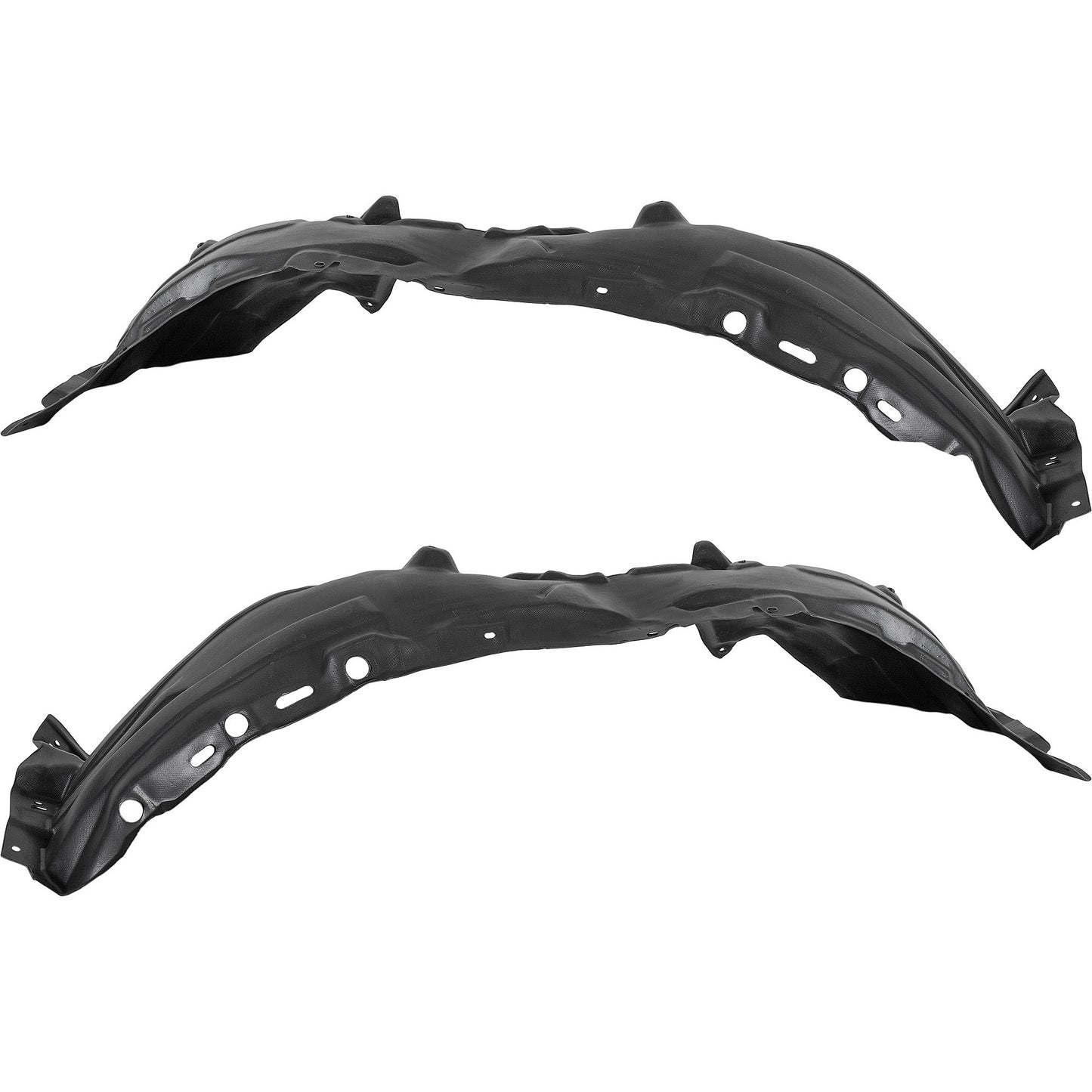 Front, Driver and Passenger Side, Fender Liner