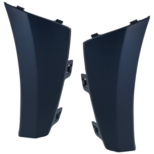 Накладки на передний бампер со стороны водителя и пассажира, грунтованные