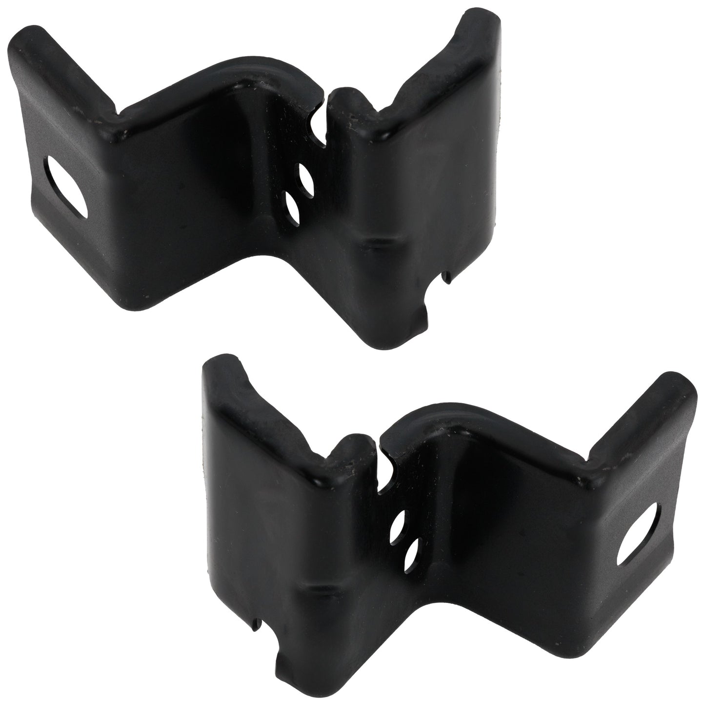 Front, Driver and Passenger Side Bumper Brackets, Reinforcement Bracket