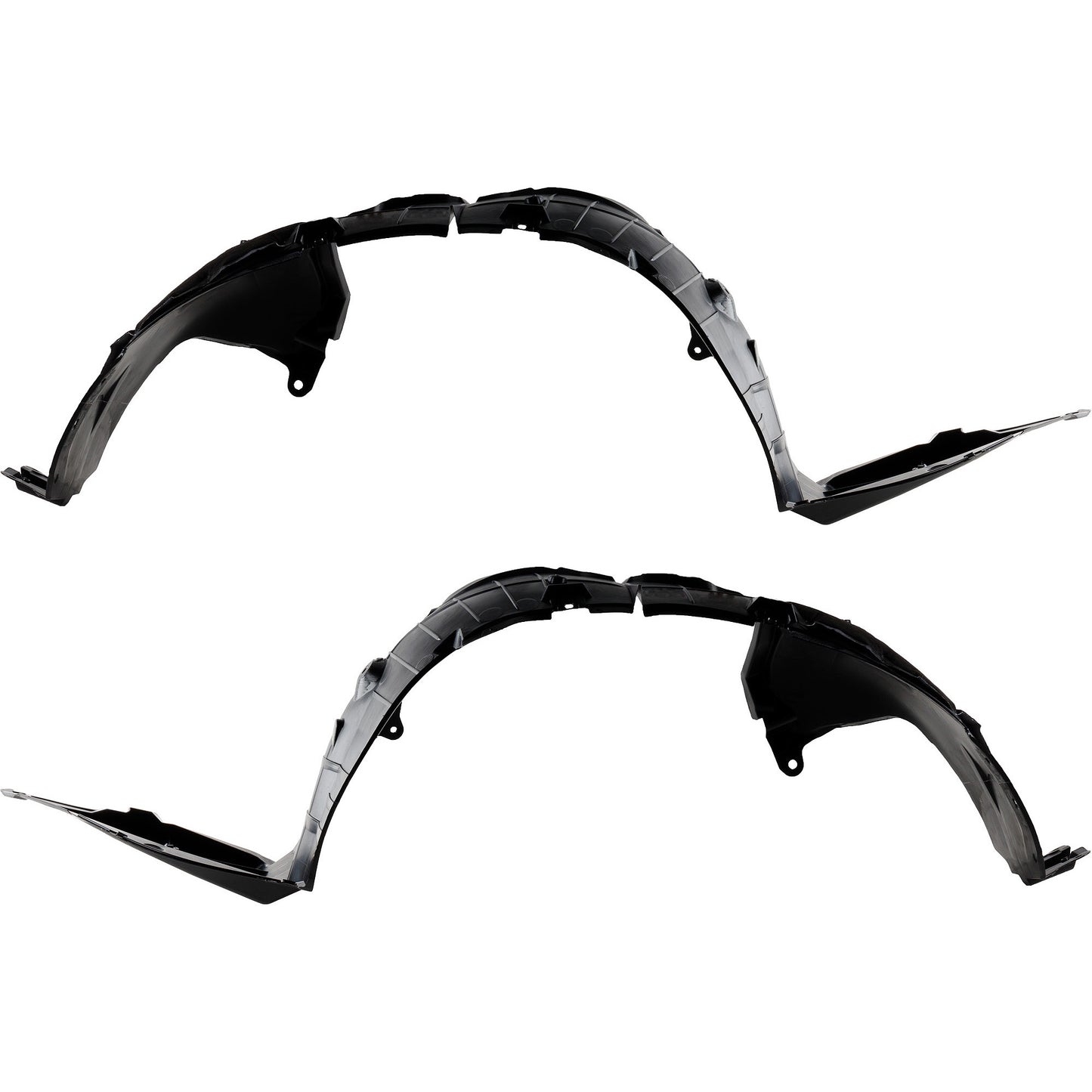 Front, Driver and Passenger Side, Inner, Fender Liner