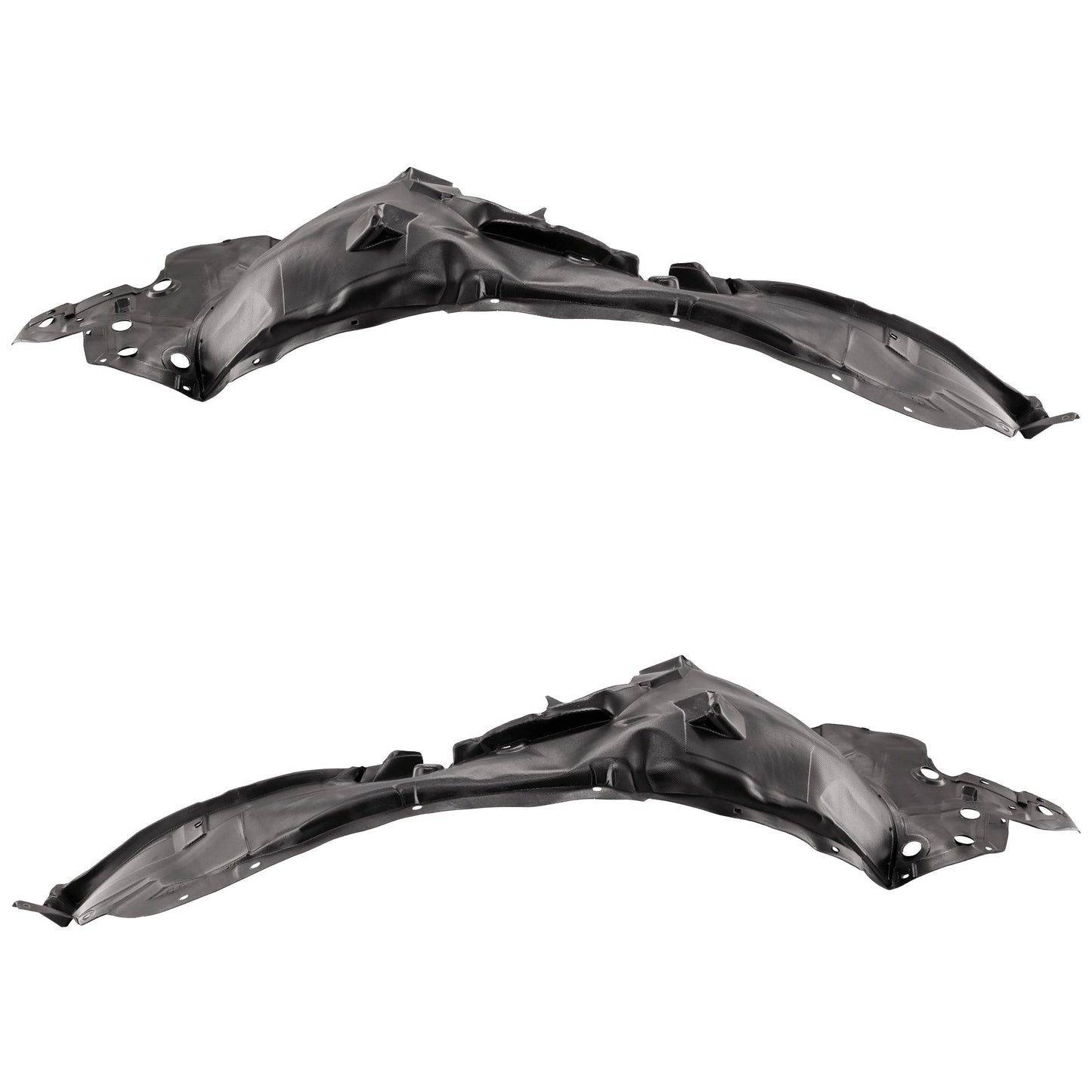 Front, Driver and Passenger Side, Fender Liner