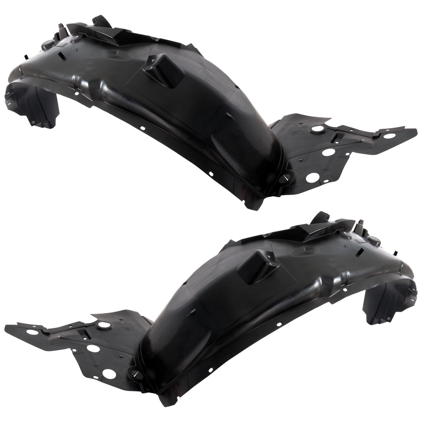 Front, Driver and Passenger Side, Fender Liner