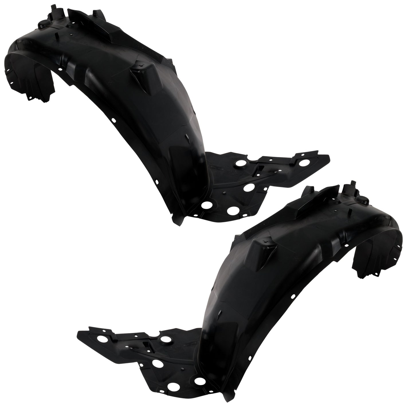 Front, Driver and Passenger Side, Fender Liner
