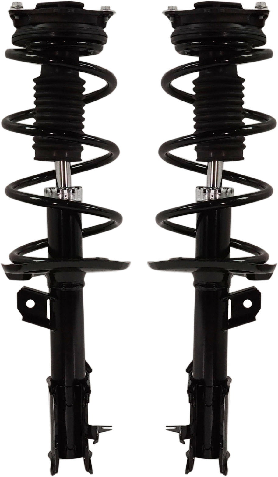 Front, Driver and Passenger Side Fully Loaded Struts, FWD