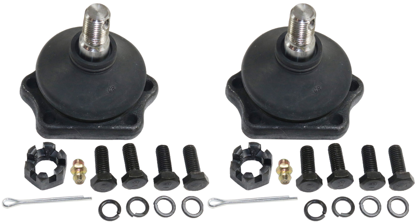 Front, Driver and Passenger Side, Upper Ball Joints