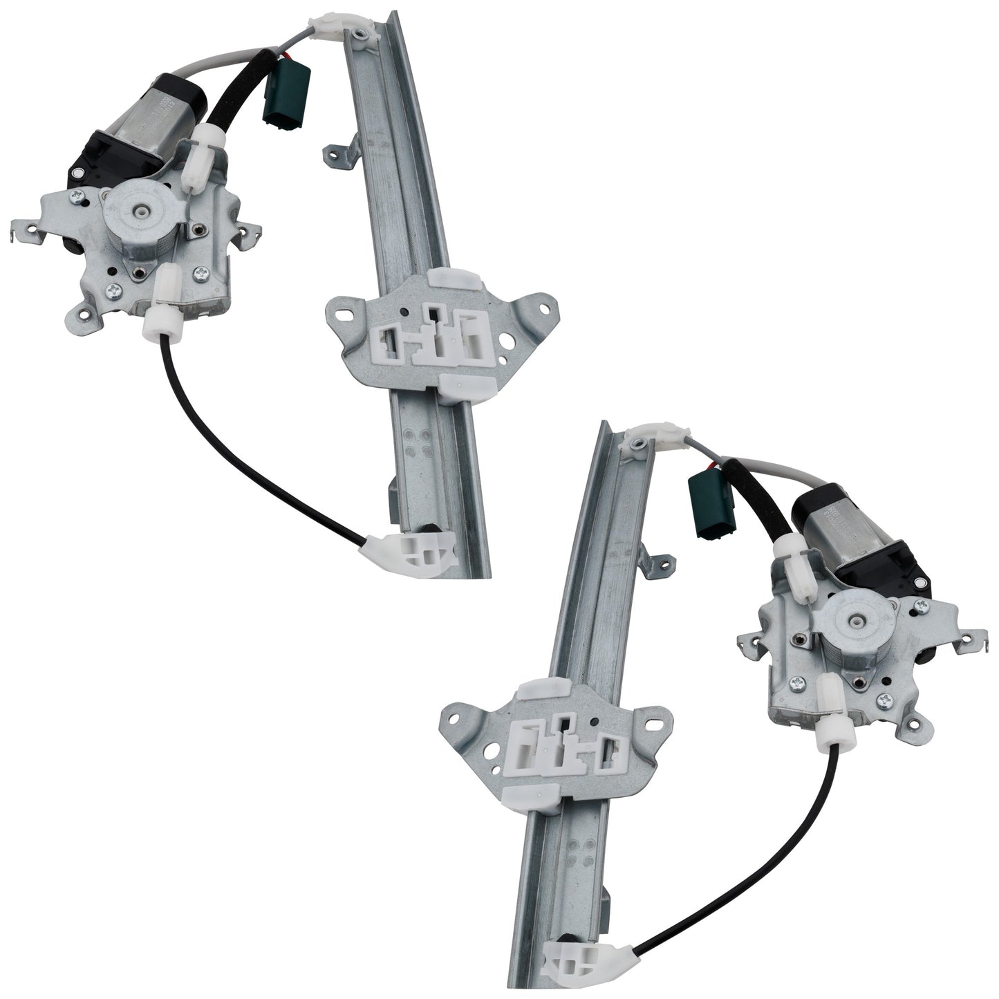 Стеклоподъемники задние, водительские и пассажирские, с электроприводом, с мотором