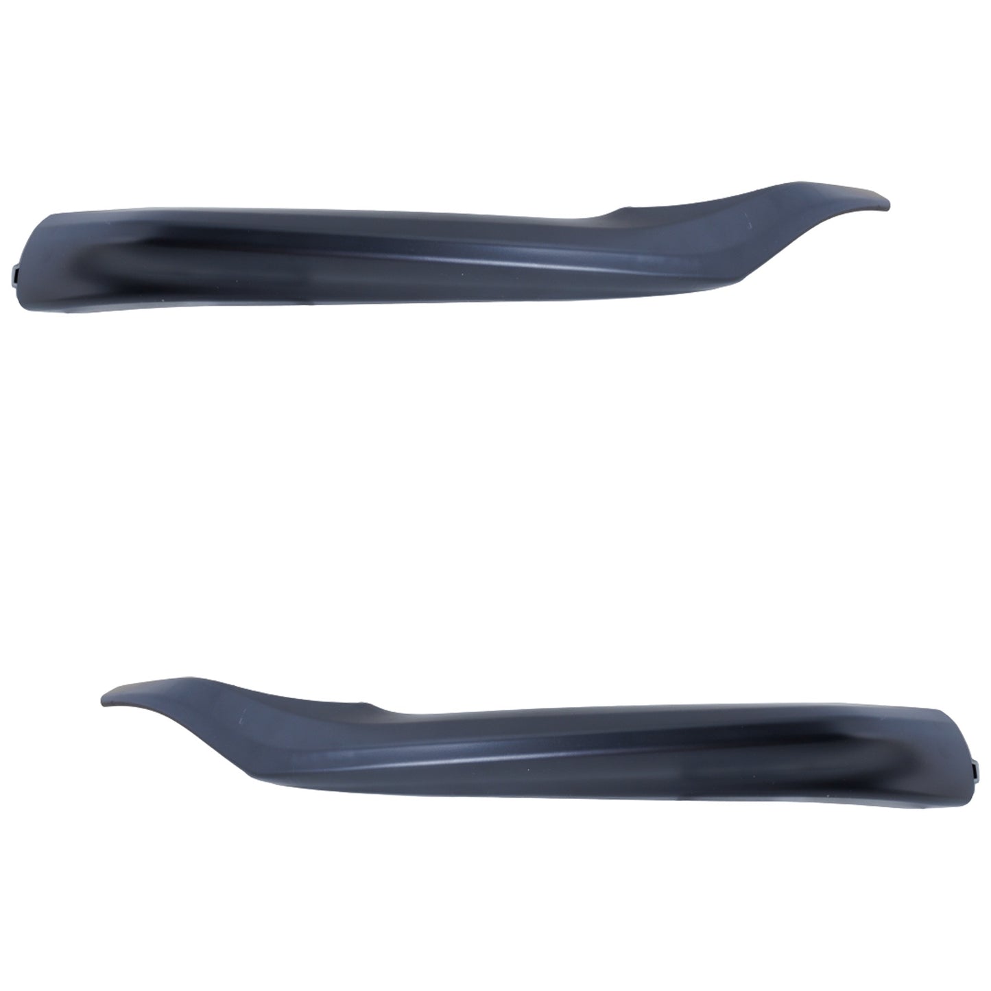 Front, Driver and Passenger Side, Lower Bumper Trims, Black, SE Model, North America Built Vehicle