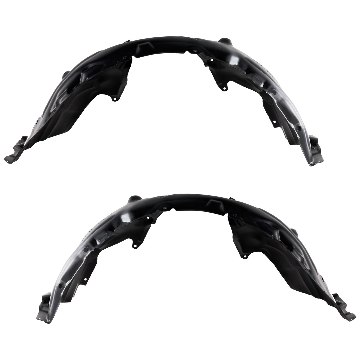 Front, Driver and Passenger Side, Fender Liner