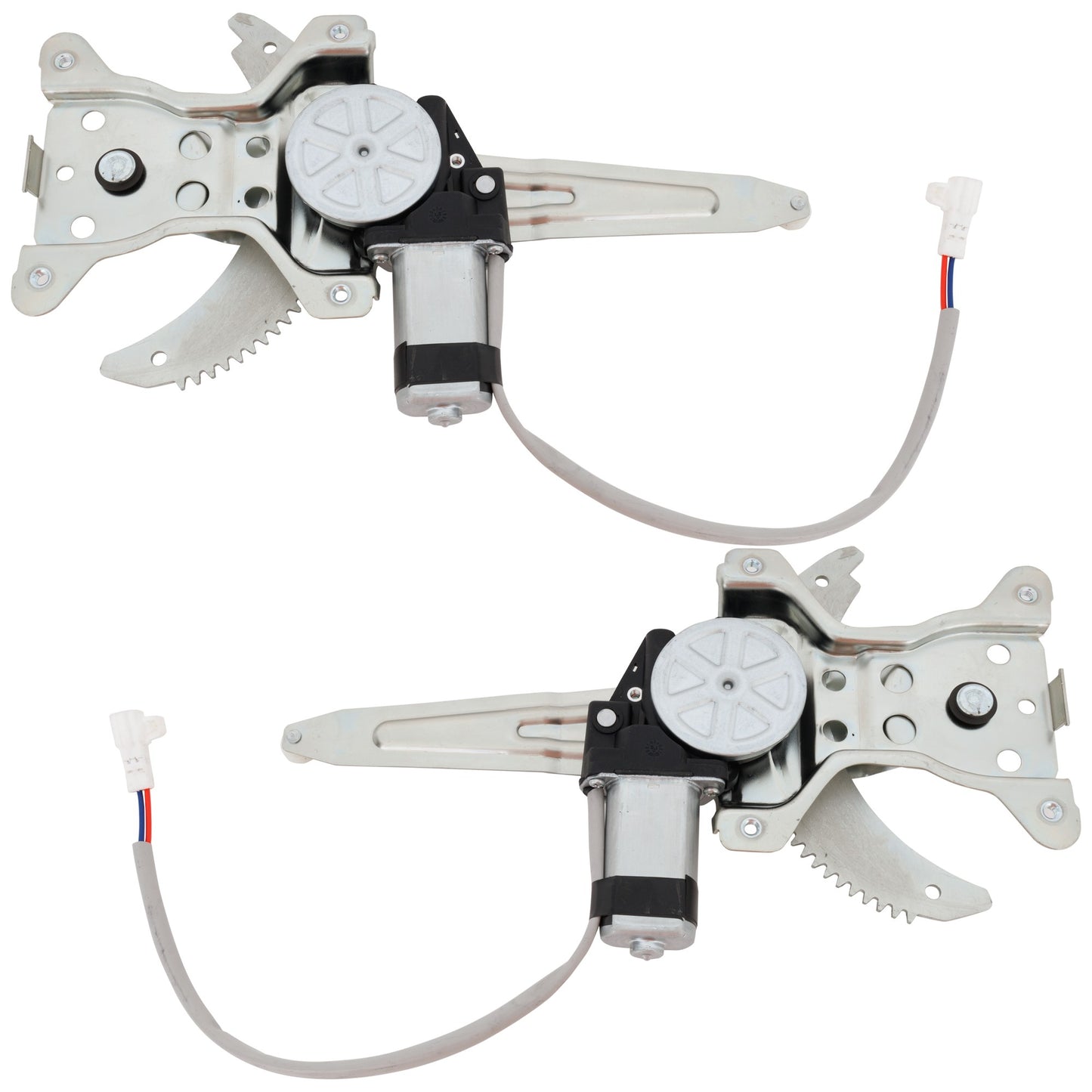 Стеклоподъемники задние, со стороны водителя и пассажира, с электроприводом, для 4-дверных автомобилей