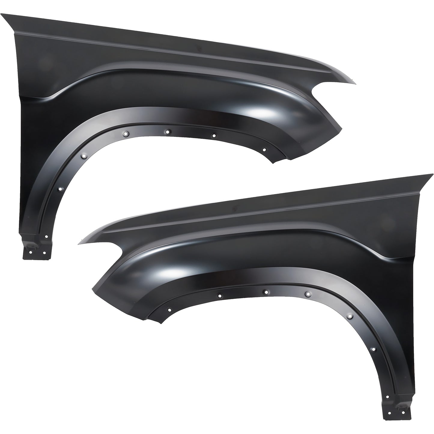 Front, Driver and Passenger Side Fenders