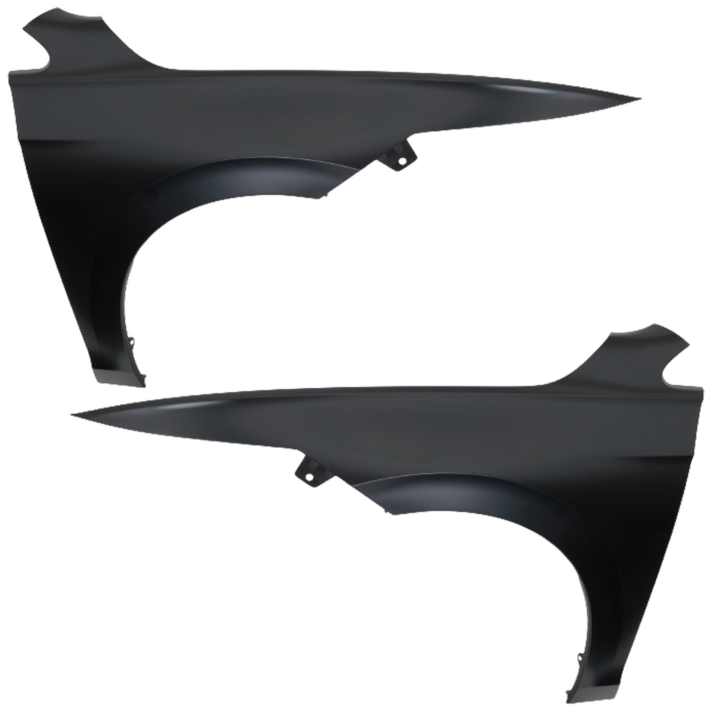 Front, Driver and Passenger Side Fenders, CAPA CERTIFIED