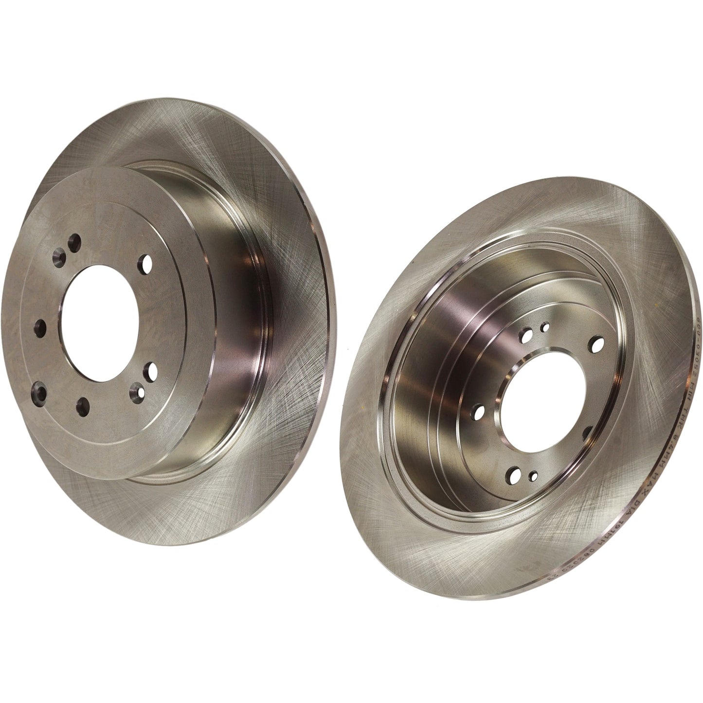 Rear Brake Discs, Plain Surface, Solid, 5 Lugs, 11.89 in. OD Disc Diameter, Pro-Line Series
