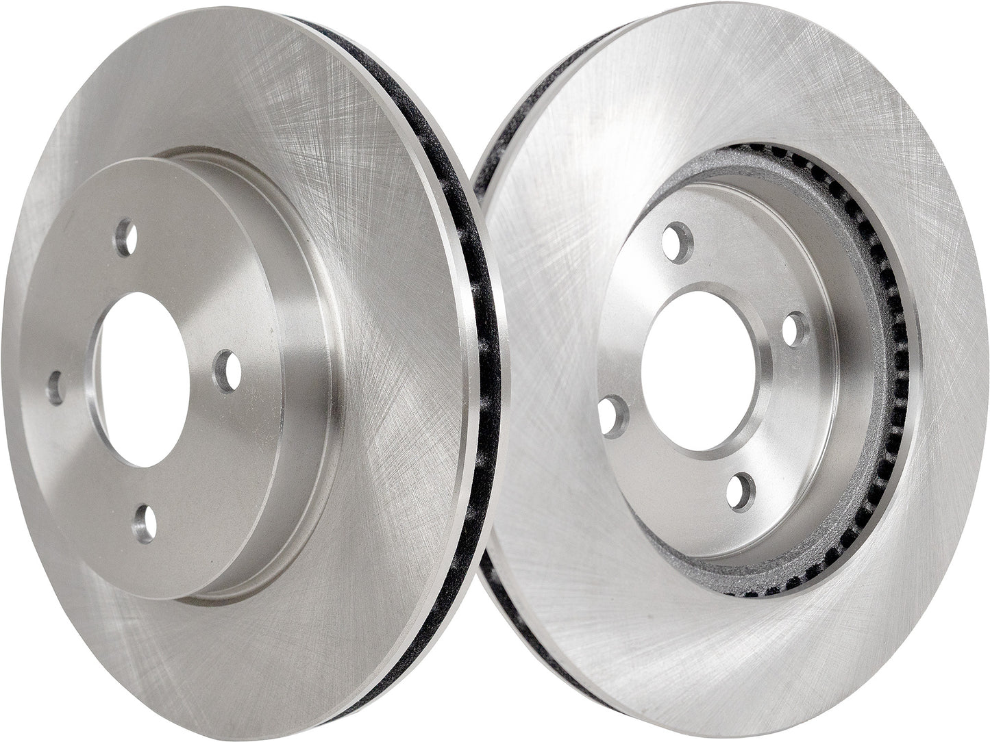 Front and Rear Brake Disc, Plain Surface, Vented, 4 Lugs, 260 mm, 1.6L, 4Cyl, Pro-Line Series