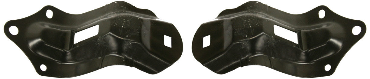 Front, Driver and Passenger Side Bumper Brackets, Reinforcement Bar Bracket
