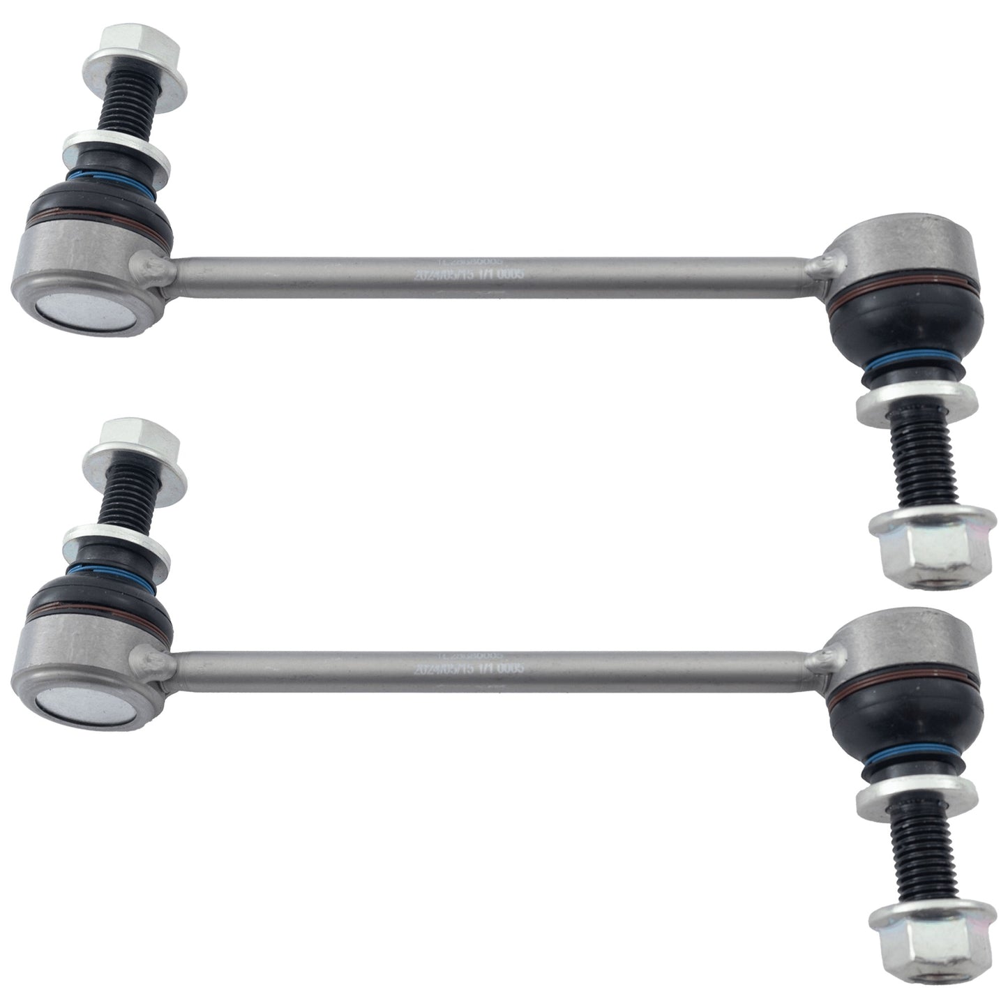 Стойки стабилизатора поперечной устойчивости спереди, со стороны водителя и пассажира