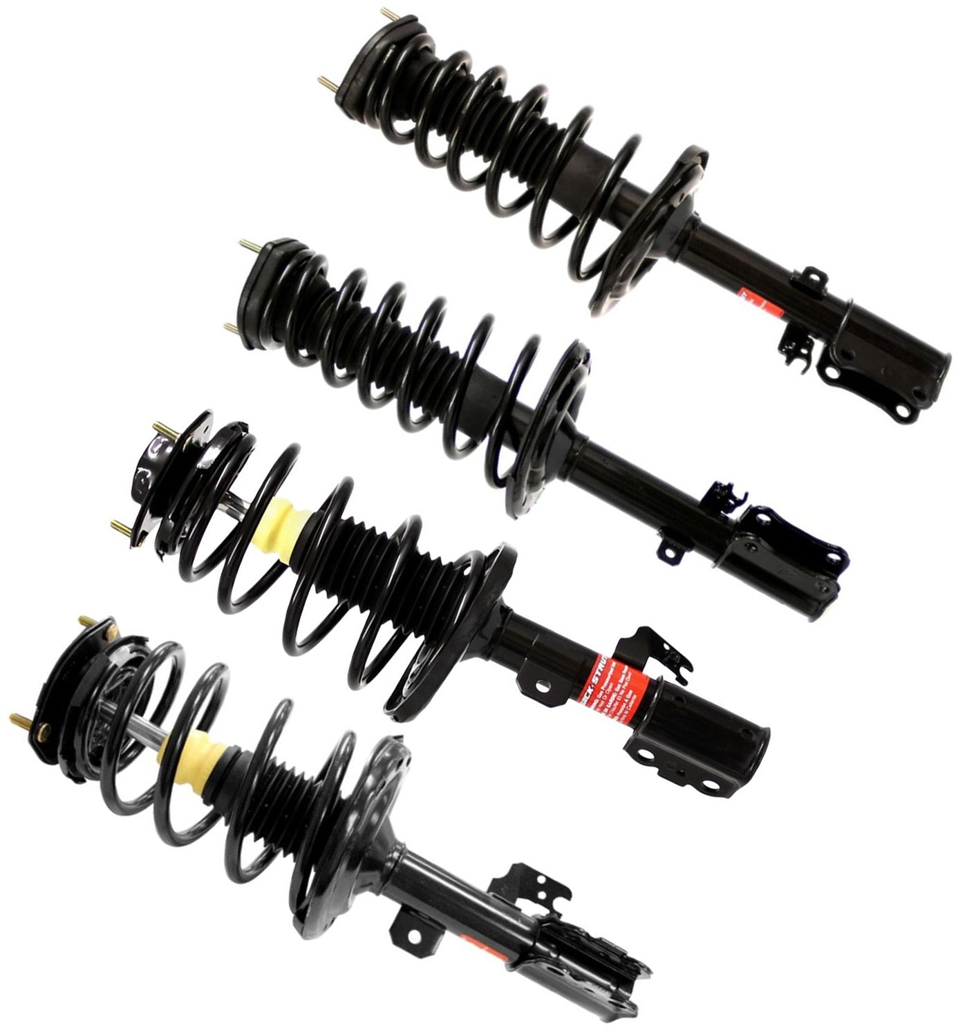SET-TS172205-C Front and Rear, Driver and Passenger Side Fully Loaded Strut, Quick-strut Series