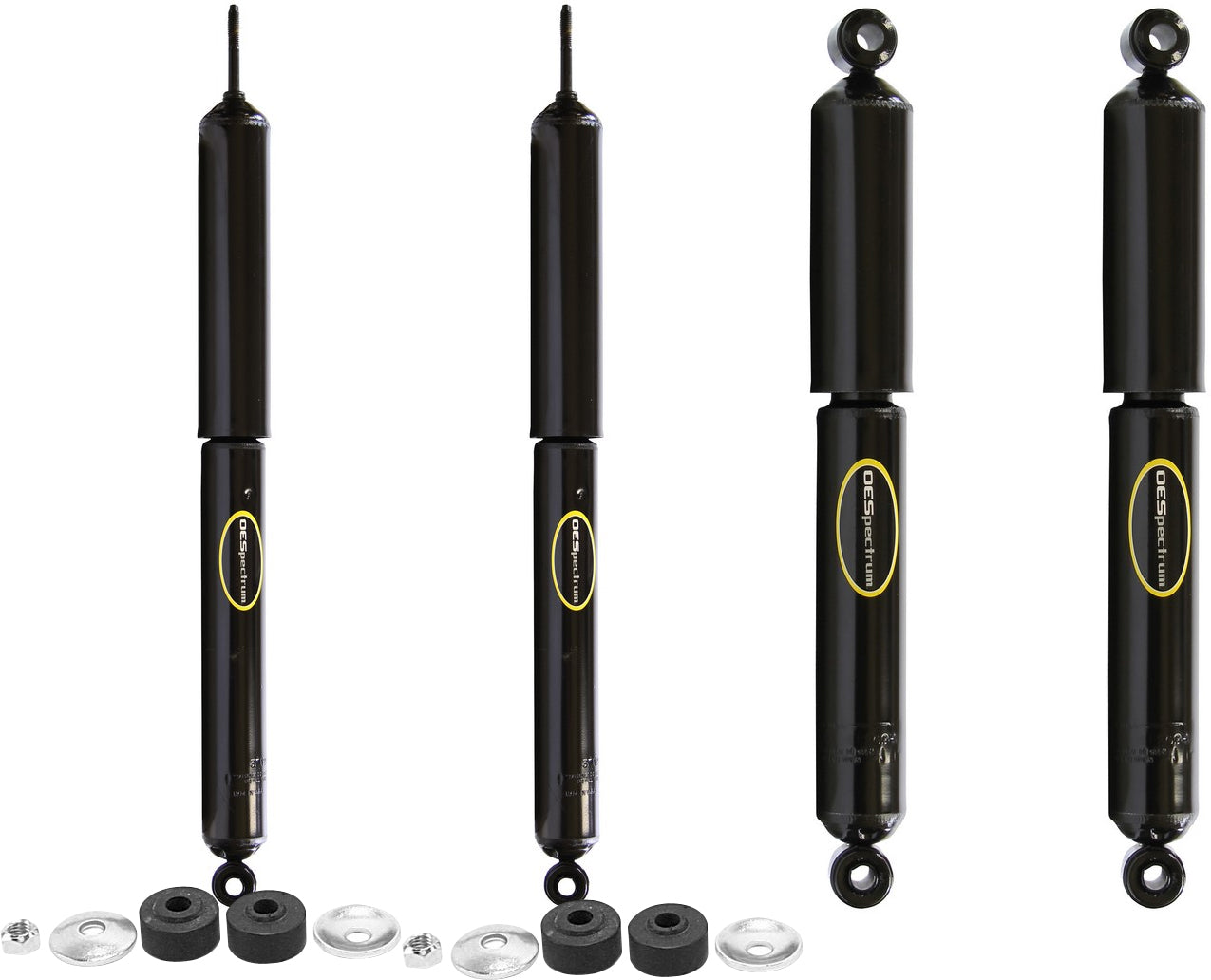 SET-TS37120-C Front and Rear, Driver and Passenger Side Shock, OESpectrum Truck Series