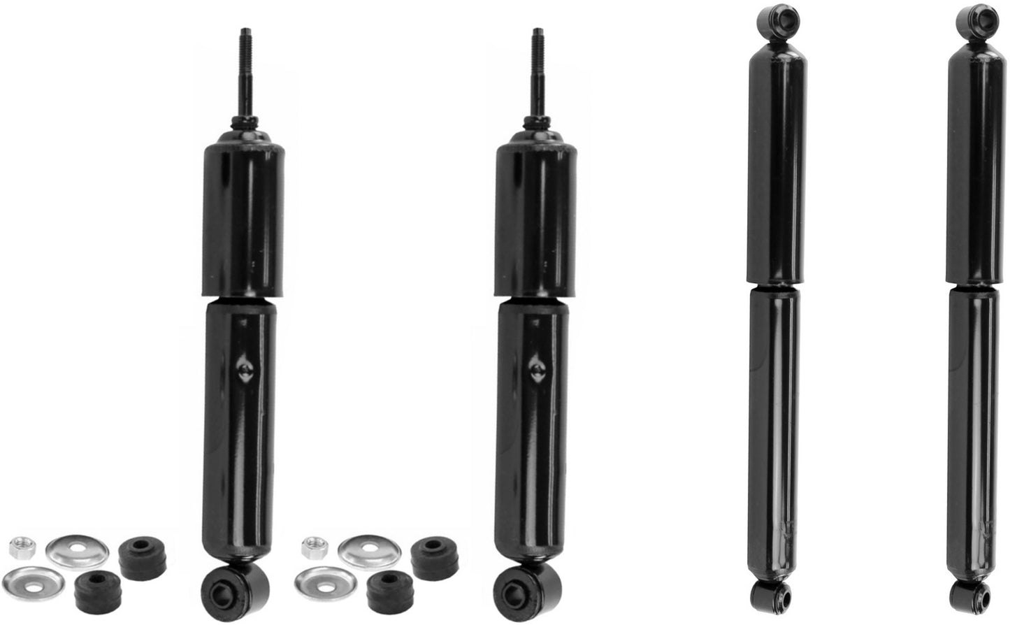 SET-TS37171 Front and Rear, Driver and Passenger Side Shock, OESpectrum Truck Series
