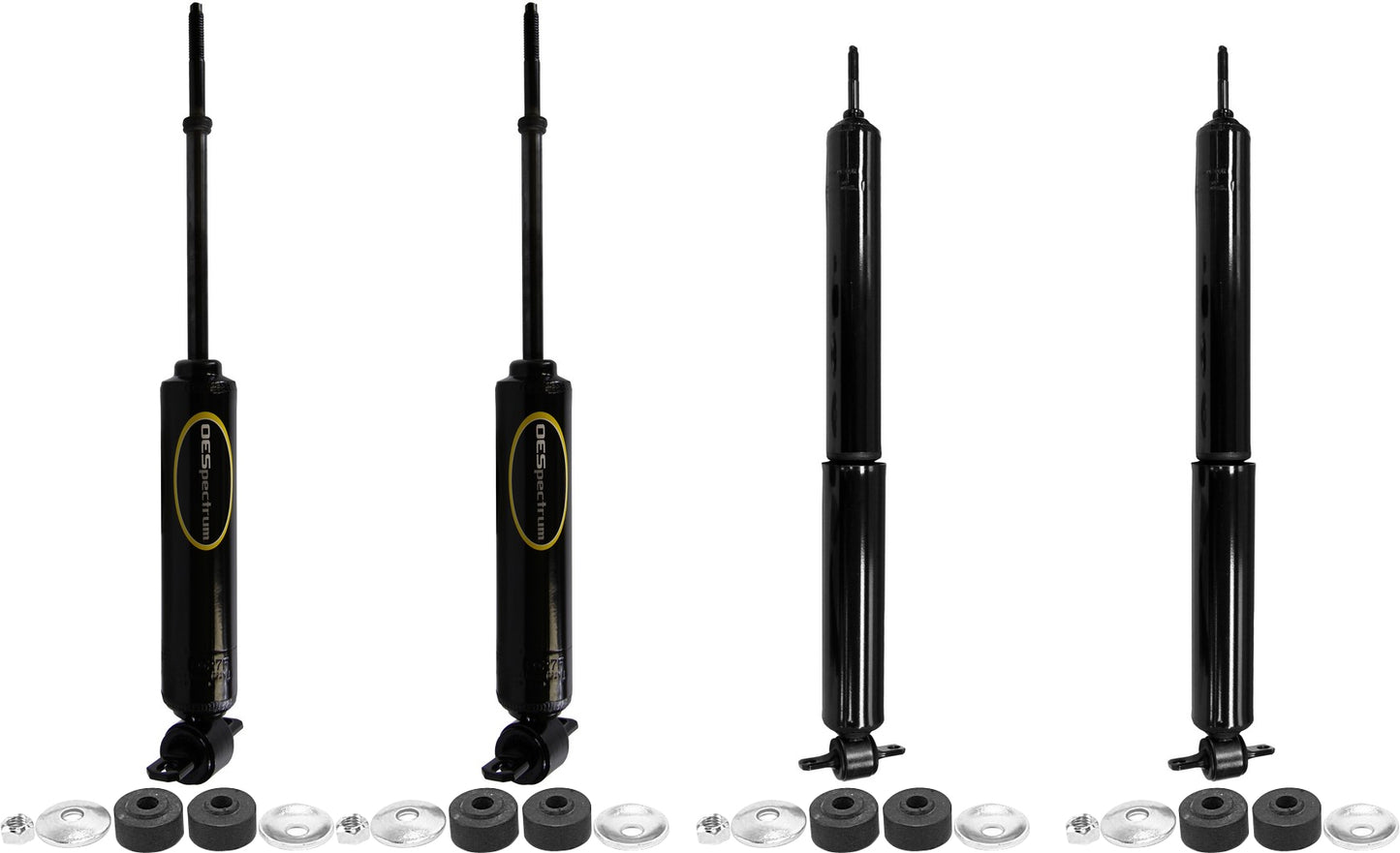 SET-TS5801-C Front and Rear, Driver and Passenger Side Shock, OESpectrum passenger car Series